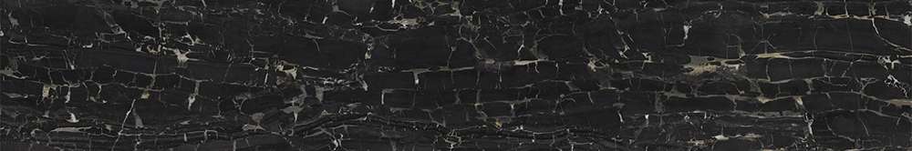 Керамогранит Settecento Reverse Miroir Nat. Rett. 156122, цвет чёрный, поверхность натуральная, прямоугольник, 100x600
