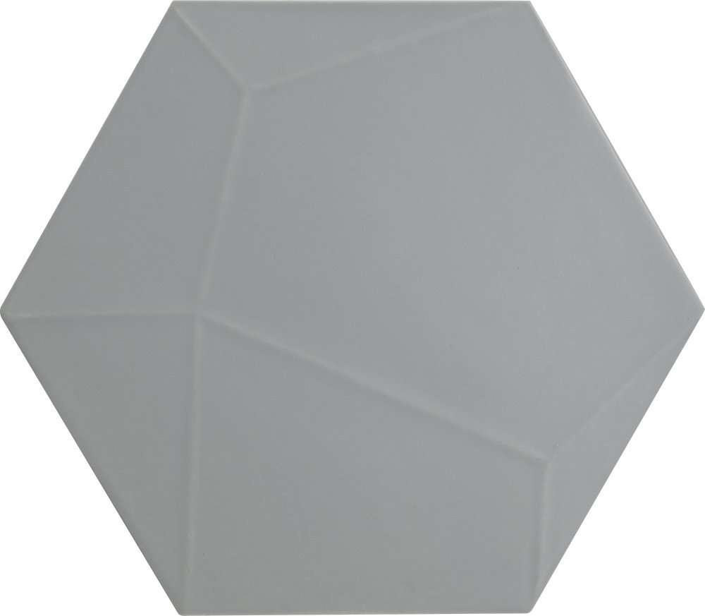 Декоративные элементы Tagina Details Hex Venis Grey 9EF06HV, цвет серый, поверхность матовая, прямоугольник, 420x364