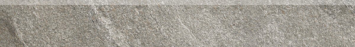 Керамогранит Alfalux Stonequartz Grigio Battiscopa 8200993, цвет серый, поверхность матовая, прямоугольник, 75x600