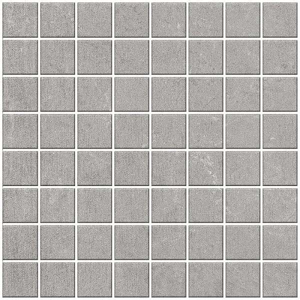 Мозаика Eurotile Limerence Mosaic 123, цвет серый, поверхность матовая, квадрат, 300x300