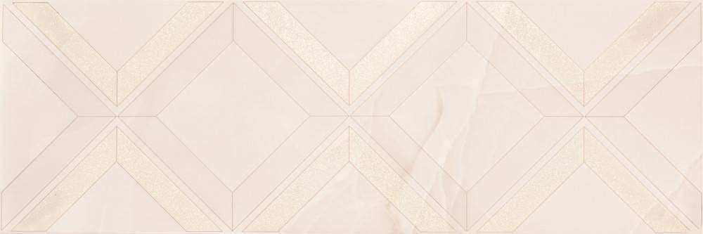 Декоративные элементы Dune Selene Divine Light 187994, цвет розовый, поверхность глянцевая, прямоугольник, 300x900