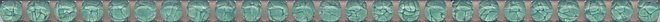 Бордюры Kerama Marazzi Карандаш Бисер бирюзовый POD010, цвет бирюзовый, поверхность лаппатированная, прямоугольник, 6x200