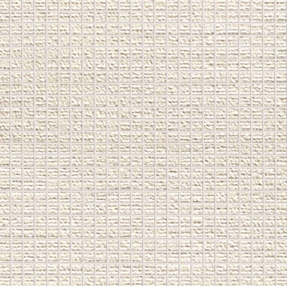 Мозаика Fap Color Now Ghiaccio Micromosaico Dot fMTR, цвет белый, поверхность матовая структурированная, квадрат, 305x305