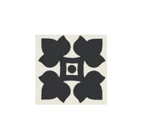 Вставки Grazia Old England Tozz Ed York OEED5, цвет чёрно-белый, поверхность матовая, квадрат, 40x40