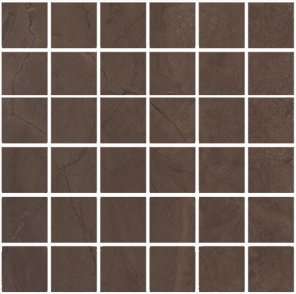 Мозаика Kerama Marazzi Декор Версаль коричневый мозаичный MM11139, цвет коричневый, поверхность глянцевая, квадрат, 300x300