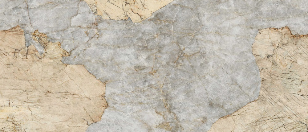 Широкоформатный керамогранит Ava Magma Natural Lapp 189001, цвет серый бежевый, поверхность лаппатированная, прямоугольник, 1200x2800