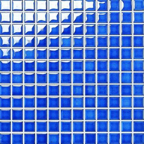 Мозаика NS Mosaic PW2323-10, цвет голубой, поверхность глянцевая, квадрат, 300x300