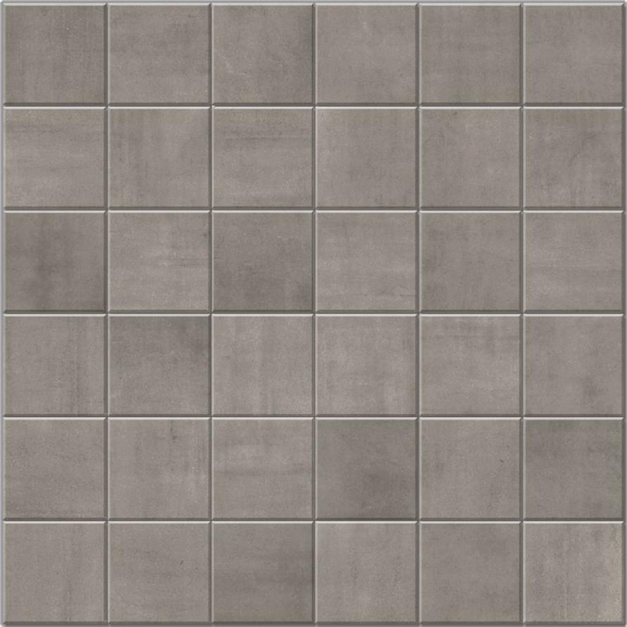 Мозаика Monocibec Modern Dark Grey Mos (4,7X4,7) 62320, цвет серый тёмный, поверхность матовая, квадрат, 300x300