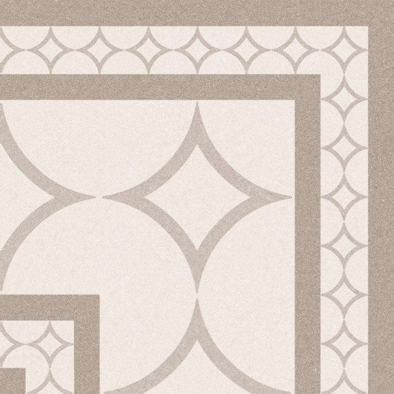 Бордюры Azulejos El Mijares Brescia beige esquina, цвет бежевый, поверхность матовая, квадрат, 225x225