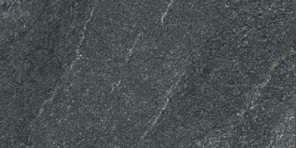 Керамогранит Cerim Natural Stone Coal Grip 752022, цвет чёрный, поверхность матовая противоскользящая, прямоугольник, 300x600
