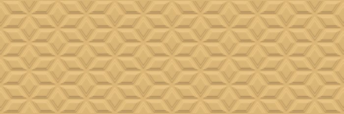 Керамическая плитка Sant Agostino Springpaper 3D-02 Yellow CSASP3DY02, цвет жёлтый, поверхность матовая 3d (объёмная), прямоугольник, 250x750