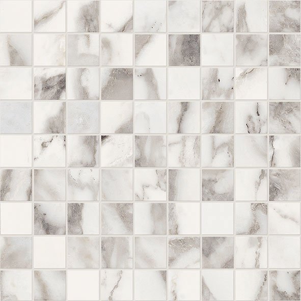 Мозаика Piemme Majestic Pure Mosaico Arabescato L/R 03932, цвет серый, поверхность полированная, квадрат, 300x300