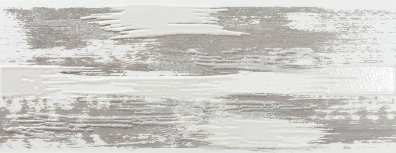 Декоративные элементы Azulev Clarity Dec. Paint Blanco, цвет чёрно-белый, поверхность глянцевая, прямоугольник, 250x650