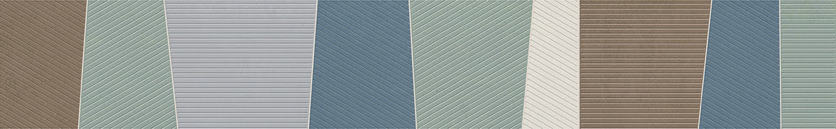 Бордюры Azori Azolla Border Geometria, цвет разноцветный, поверхность матовая, прямоугольник, 62x405