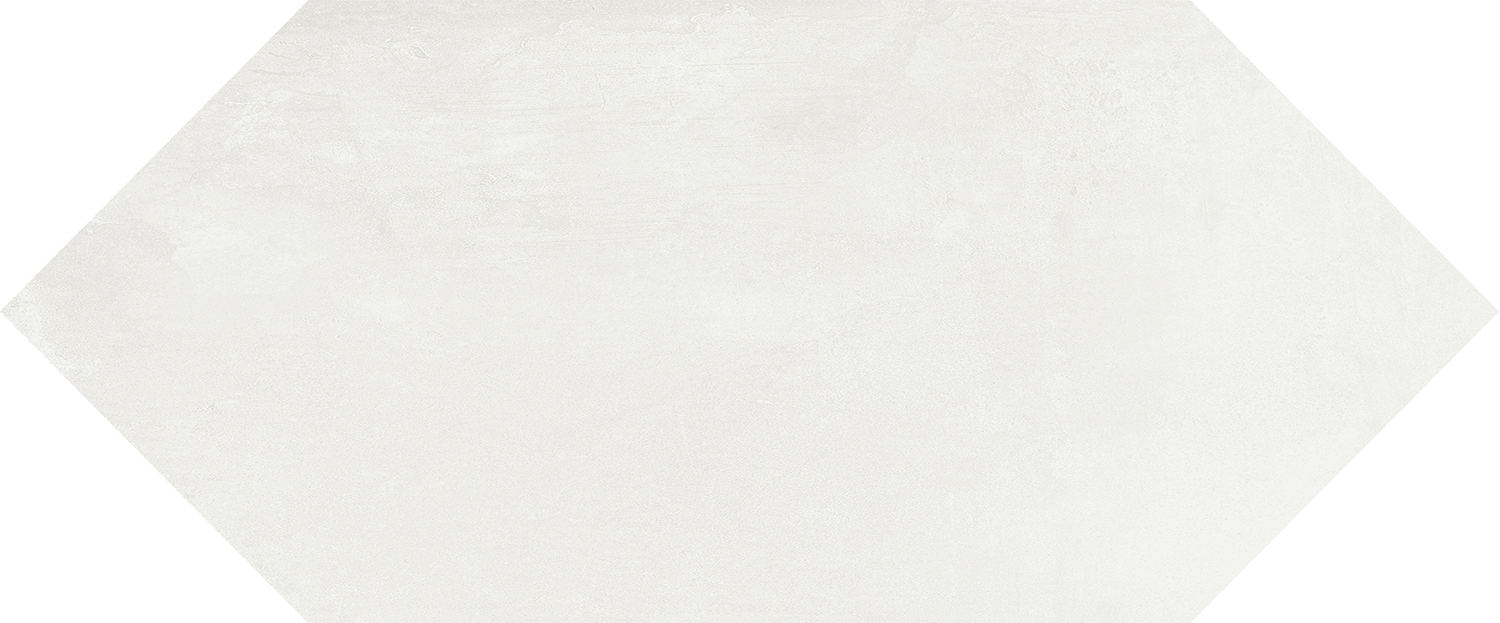 Керамическая плитка Kerama Marazzi Фурнаш грань белый глянцевый 35028, цвет белый, поверхность глянцевая, шестиугольник, 140x340