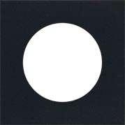 Декоративные элементы Aparici Sincro Blanco B-Insert, цвет чёрный, поверхность матовая, квадрат, 316x316