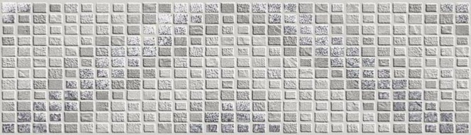 Керамическая плитка Ibero Elevation Decor Acustic Grey, цвет серый, поверхность матовая, прямоугольник, 290x1000