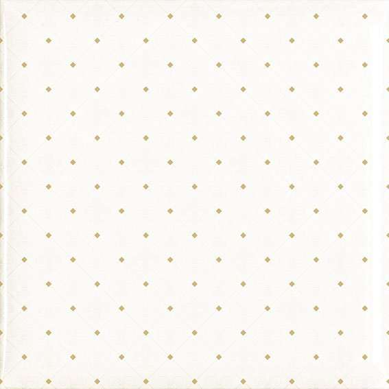 Керамогранит Carmen Caprichosa Zhana Blanco, цвет белый, поверхность глянцевая, квадрат, 150x150