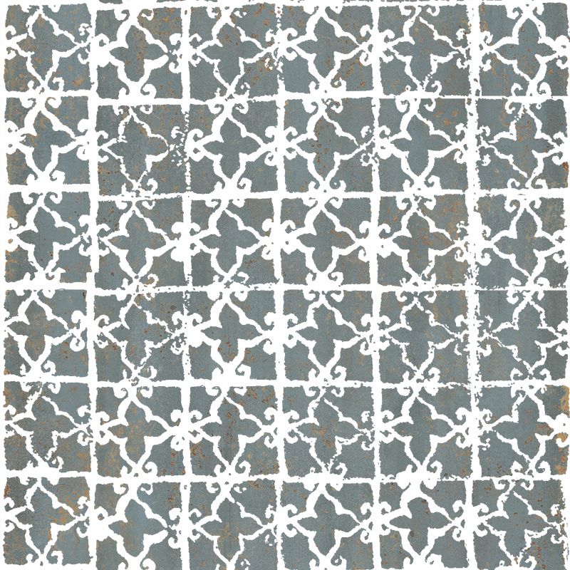Керамогранит ABK Poetry Decor Stamp Nat PF60010666, цвет серый, поверхность натуральная, квадрат, 200x200