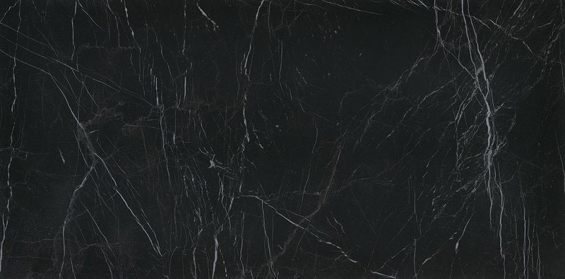 Керамогранит Fap Roma Diamond Nero Reale Brillante fPXC, цвет чёрный, поверхность глянцевая, прямоугольник, 800x1600