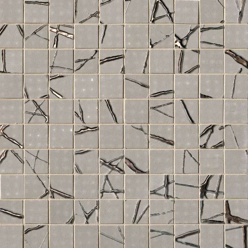 Мозаика Fap Rooy Taupe Web Mosaico fOMY, цвет , поверхность матовая, квадрат, 300x300