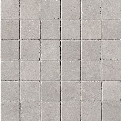 Мозаика Fap Nux Grey Gres Macromosaico Anticato, цвет серый, поверхность матовая, квадрат, 300x300