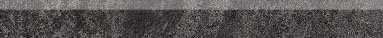 Бордюры Piemme Uniquestone Battiscopa Nite Lev. Ret. 01818, цвет чёрный, поверхность полированная, квадрат, 80x800