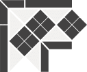 Вставки Topcer Octagon Corner LISBON-1 with 1 Strip Stand, цвет чёрно-белый, поверхность матовая, квадрат, 215x215