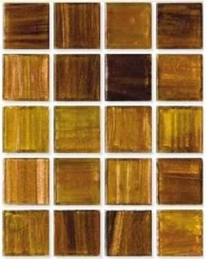 Мозаика Irida City Harbin, цвет коричневый, поверхность глянцевая, квадрат, 327x327