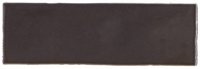 Керамогранит Pamesa Mayfair Grafito, цвет коричневый тёмный, поверхность глянцевая, под кирпич, 65x200