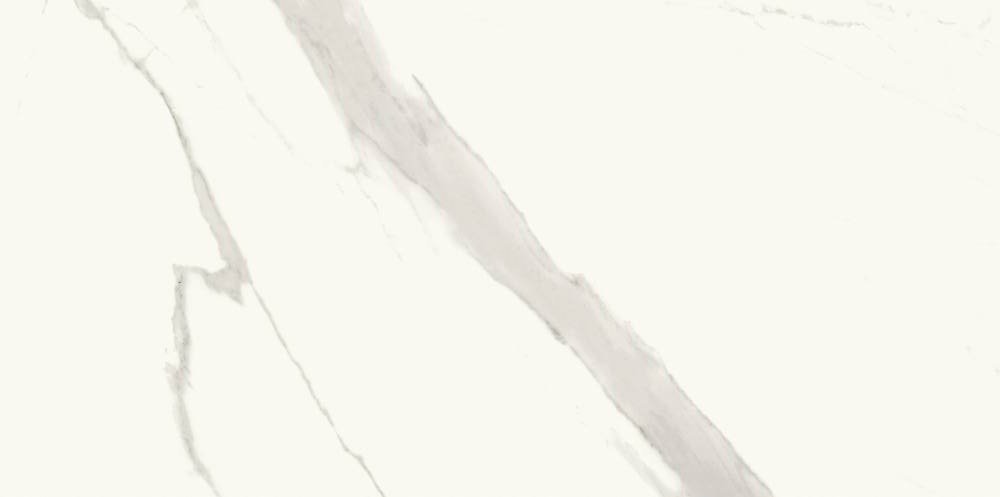 Керамогранит Ricchetti Marble Boutique Statuario White Lux Ret, цвет белый, поверхность глянцевая, прямоугольник, 593x1193