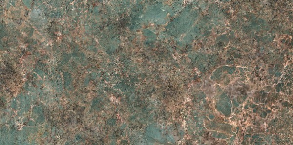Широкоформатный керамогранит Ariostea Ultra Marmi Amazonite Luc Shiny UM6L300604, цвет коричневый зелёный, поверхность полированная, прямоугольник, 1500x3000