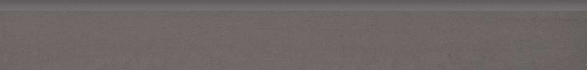 Бордюры Paradyz Doblo Grafit Cokol Mat., цвет серый, поверхность матовая, прямоугольник, 72x598
