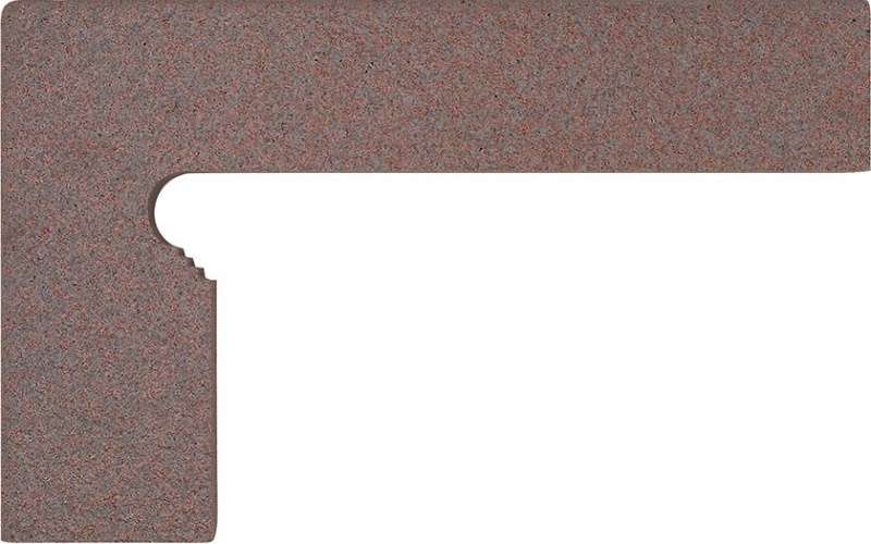 Бордюры Exagres Gresan Onix Zanquin L Fiorentino, цвет серый, поверхность матовая, прямоугольник, 250x400