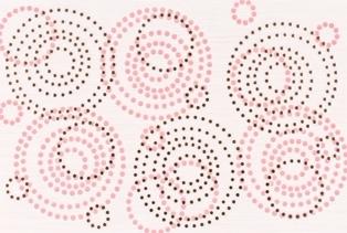 Декоративные элементы Piastrella Анселия 5 Декор, цвет розовый, поверхность матовая, прямоугольник, 200x300