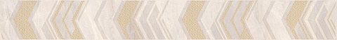 Бордюры Azori Atlas Light Бордюр, цвет бежевый, поверхность глянцевая, прямоугольник, 75x630