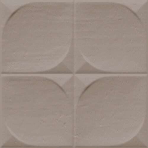 Керамическая плитка Vives Sindhi Nuez, цвет серый, поверхность глянцевая, квадрат, 130x130