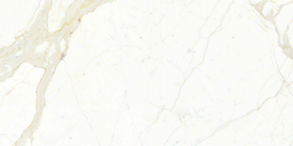 Широкоформатный керамогранит Graniti Fiandre Maximum Marmi Calacatta Lucidato, цвет бежевый, поверхность полированная, прямоугольник, 1500x3000