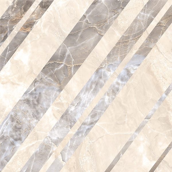 Декоративные элементы Kerranova Canyon K-905/LR/d01, цвет серый, поверхность лаппатированная, квадрат, 600x600