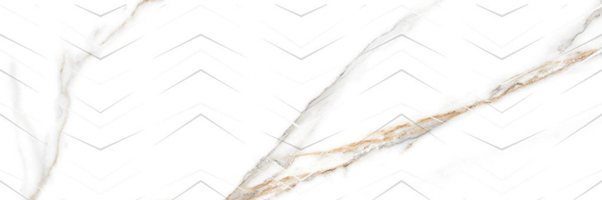 Декоративные элементы Gravita Statuario Iron Ore Wind, цвет белый, поверхность матовая, прямоугольник, 300x900