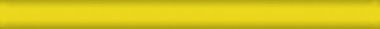 Бордюры Kerama Marazzi Карандаш желтый 132, цвет жёлтый, поверхность глянцевая, прямоугольник, 15x200