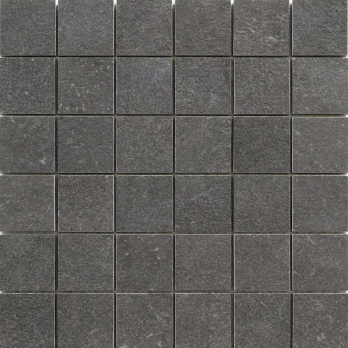 Мозаика Peronda D.Grunge Anth Mosaic/AS/30X30/C 27603, цвет чёрный, поверхность матовая, квадрат, 300x300