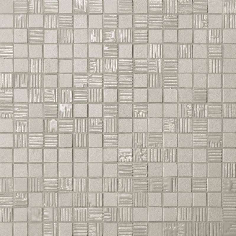 Мозаика Fap Mat&More Grey Mosaico fOW7, цвет серый, поверхность матовая, квадрат, 305x305