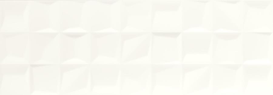Керамическая плитка Love Tiles Genesis Rise White Matt, цвет белый, поверхность матовая, прямоугольник, 350x1000