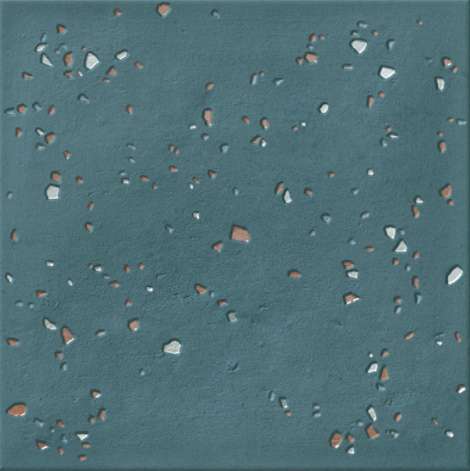 Керамогранит Wow Stardust Pebbles Ocean 125796, цвет синий, поверхность матовая, квадрат, 150x150