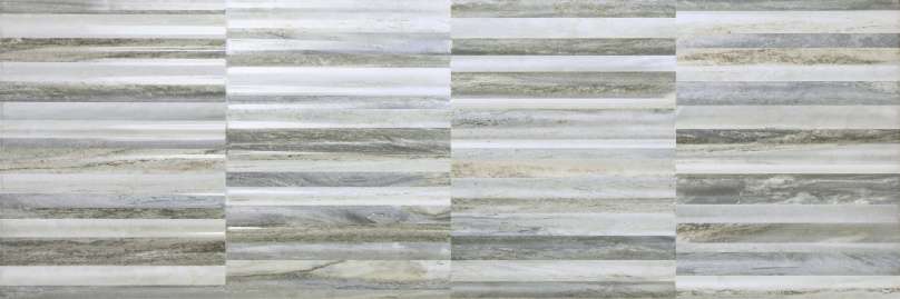 Керамическая плитка Baldocer Parsel Tessella Mix, цвет серый, поверхность глянцевая, прямоугольник, 400x1200