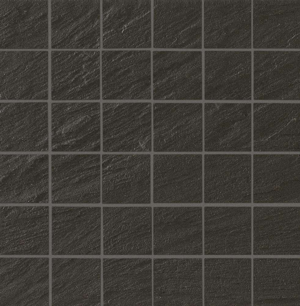 Мозаика Terratinta Archgres Dark Grey Mos. TTAR06M5SL, цвет серый тёмный, поверхность структурированная, квадрат, 300x300