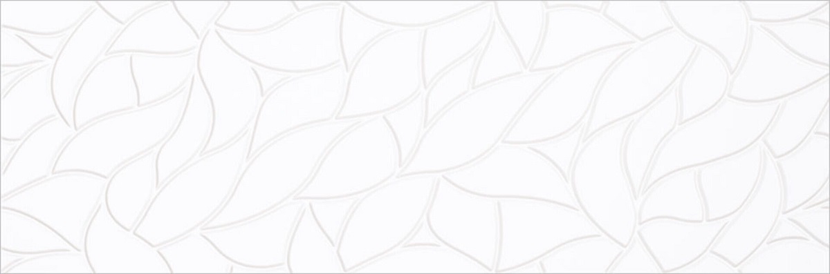 Декоративные элементы Gravita Satin White Era, цвет белый, поверхность матовая рельефная, прямоугольник, 300x900
