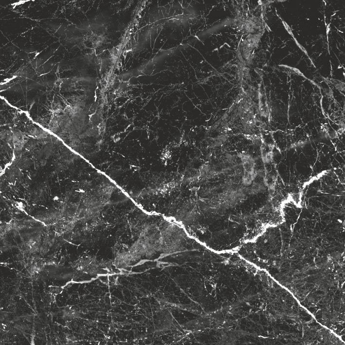 Керамическая плитка Керамин Помпеи 1П, цвет чёрный, поверхность матовая, квадрат, 400x400
