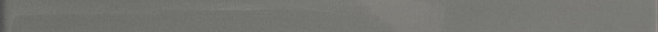Бордюры Sant Agostino Shadebox Quarter Round Shadebrick Grey CSAQRSBG15, цвет серый, поверхность глянцевая, прямоугольник, 15x300